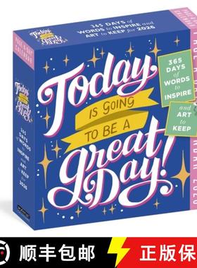 【3-4周达】Today Is Going to Be a Great Day! Page-A-Day(r) Calendar 2026: 365 Days of Words to Inspir... [9781523529506]