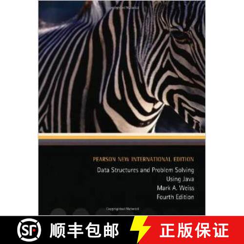 【3-4周达】Data Structures and Problem Solving Using Java: Pearson New International Edition [9781292025766]