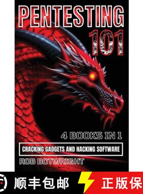 预订 Pentesting 101: Cracking Gadgets And Hacking Software [9781839386381]