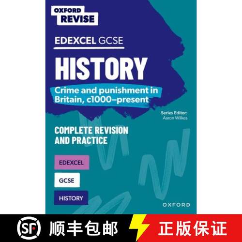 【3-4周达】Oxford Revise: GCSE Edexcel History: Crime and punishment in Britain, c1000-present Comple... [9781382040402]