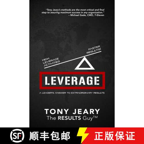 【3-4周达】Leverage : High Leverage Activities = The Right RESULTS Faster! [9781940262512]