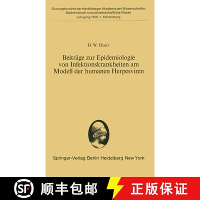 【3-4周达】Beiträge zur Epidemiologie von Infektionskrankheiten am Modell der humanen Herpesviren : ... [9783540089926]
