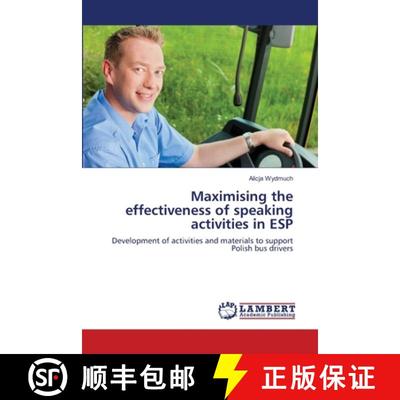 预订 Maximising the effectiveness of speaking activities in ESP [9783659521614]