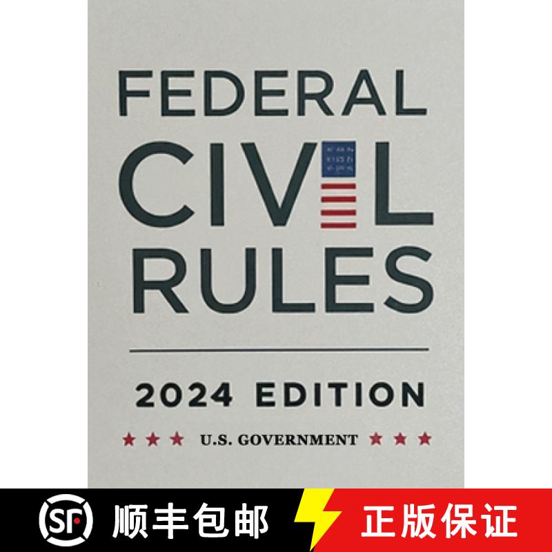 【3-4周达】Federal Civil Rules Booklet, 2024 Edition [9781638233589]