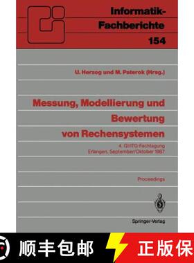 【3-4周达】Messung, Modellierung und Bewertung von Rechensystemen : 4. GI/ITG-Fachtagung Erlangen, 29... [9783540184065]