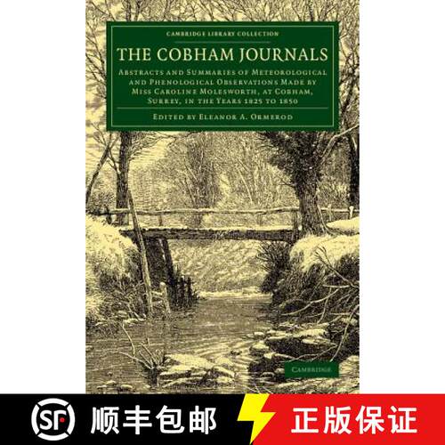 【3-4周达】Cobham Journals: Abstracts and Summaries of Meteorological and Phenological Observations M... [9781108077682]