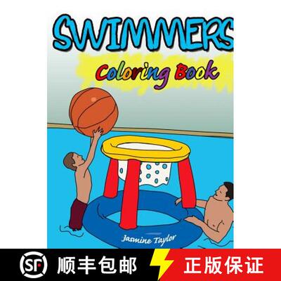【3-4周达】Swimmers Coloring Book [9780359472710]