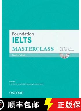 【3-4周达】Foundation IELTS Masterclass: Teacher's Pack [9780194705318]
