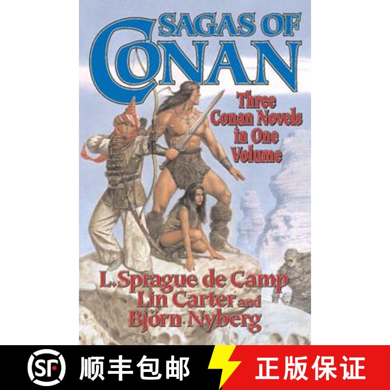 【3-4周达】Sagas of Conan: Conan the Swordsman/Conan the Liberator/Conan and the Spirder God [9780765310545]