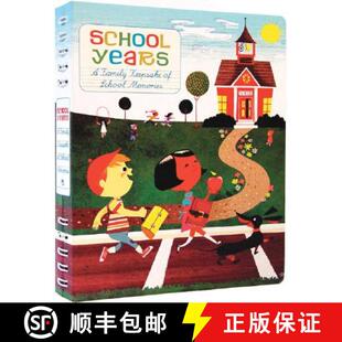 【3-4周达】School Years: A Family Keepsake of School Memories (Journal for Kids, Journal for Teens, H... [9780811851534]