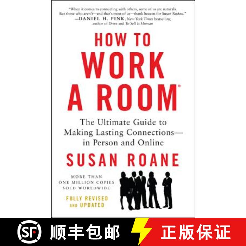 【3-4周达】How to Work a Room, 25th Anniversary Edition: The Ultimate Guide to Making Lasting Connect... [9780062295347]