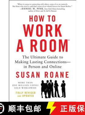 【3-4周达】How to Work a Room, 25th Anniversary Edition: The Ultimate Guide to Making Lasting Connect... [9780062295347]