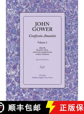 【3-4周达】Confessio Amantis, Volume 1 (Revised) [9781580441025]
