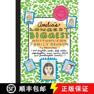 【3-4周达】精装 Amelia's Longest, Biggest, Most-Fights-Ever Family Reunion [9780689874475]