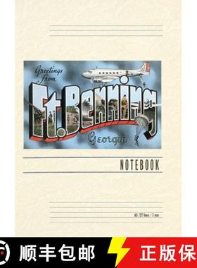 预订 Vintage Lined Notebook Greetings from Ft. Benning [9798385412037]