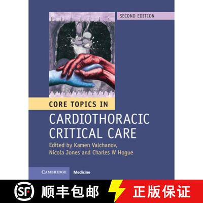 【3-4周达】精装 Core Topics in Cardiothoracic Critical Care [9781107131637]