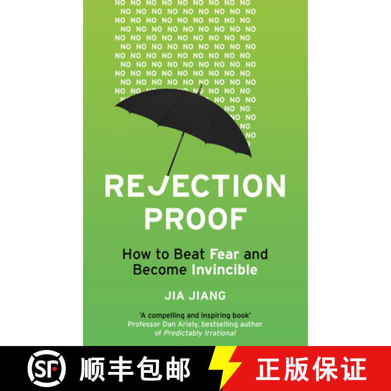 【3-4周达】被拒绝的勇气 Rejection Proof: How to Beat Fear and Become Invincible [9781847941459]