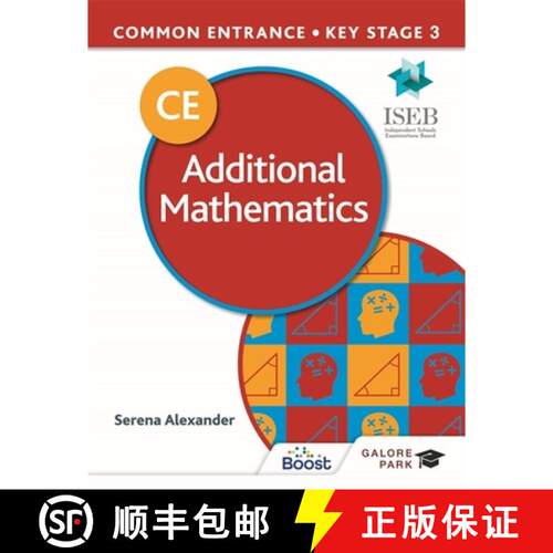 【3-4周达】Common Entrance 13+ Additional Mathematics for ISEB CE and KS3 [9781398321281]