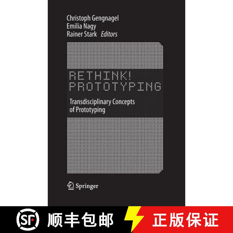 【3-4周达】Rethink! Prototyping : Transdisciplinary Concepts of Prototyping [9783319387413]