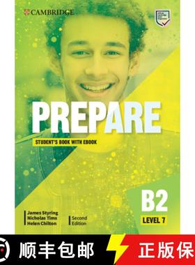 【3-4周达】Prepare Level 7 Student's Book with eBook [With eBook] [9781009032476]