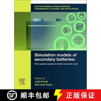 【3-4周达】Electrochemical Power Sources: Fundamentals, Systems, and Applications: Simulation Models ... [9780128199879]