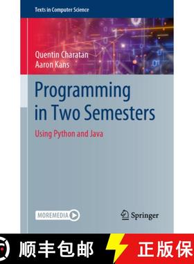 【3-4周达】Programming in Two Semesters : Using Python and Java [9783031013287]