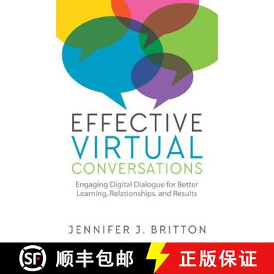 【3-4周达】Effective Virtual Conversations: Engaging Digital Dialogue for Better Learning, Relationsh... [9780993791505]