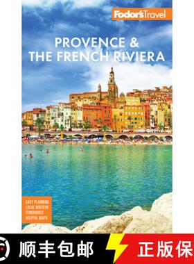 【3-4周达】Fodor's Provence & the French Riviera [9781640972582]