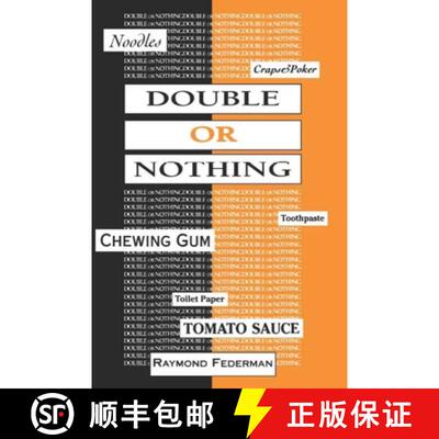 【3-4周达】Double or Nothing – A Real Fictitious Discourse [9781573660754]