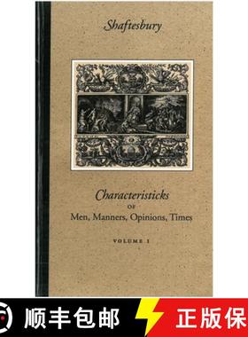 【3-4周达】Characteristicks of Men, Manners, Opinions, Times: Three-Volume Slipcased Set, with Illust... [9780865972940]