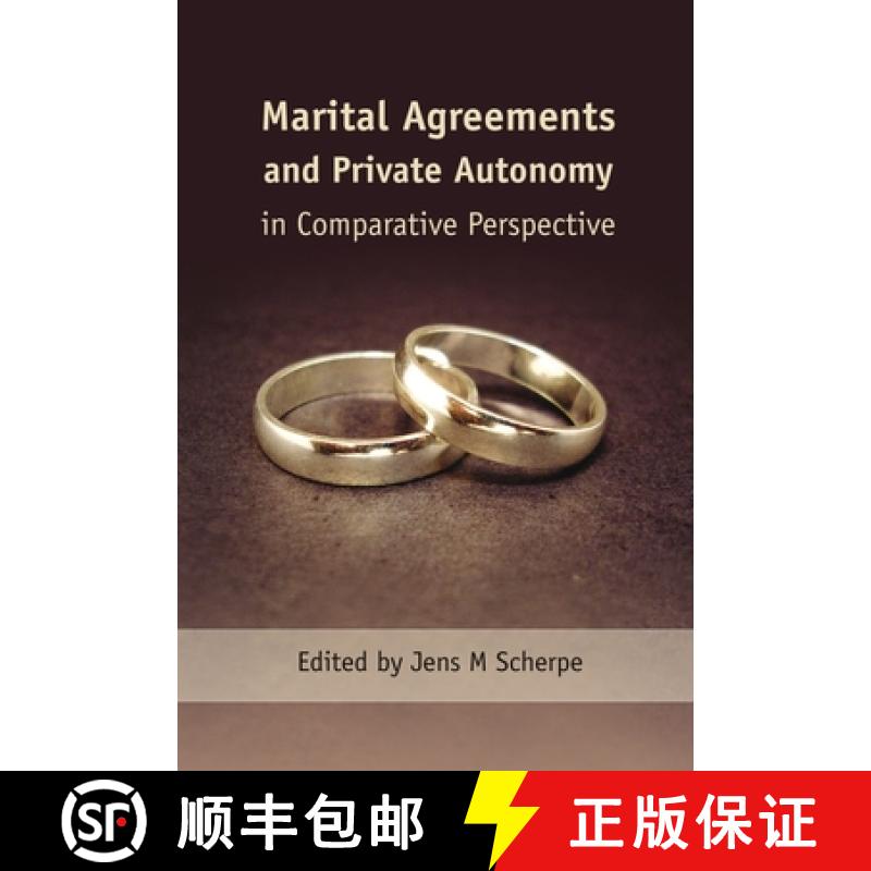 【3-4周达】Marital Agreements and Private Autonomy in Comparative Perspective [9781849460125]