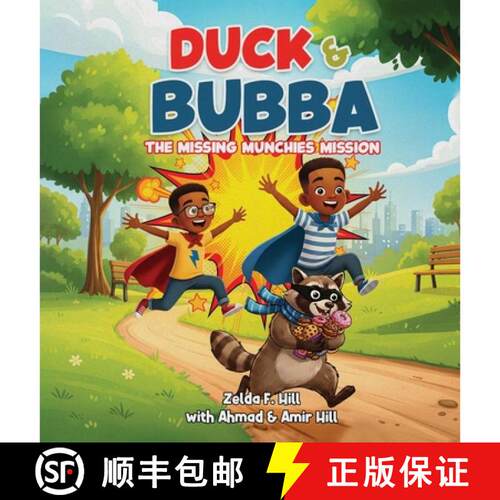 【3-4周达】精装 Duck & Bubba: The Missing Munchies Mission [9798295717529]