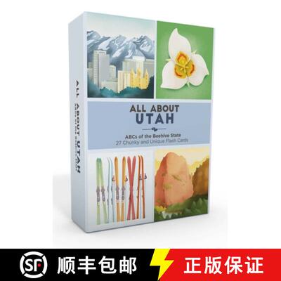 【3-4周达】All About Utah: ABCs of the Beehive State [9781423657286]