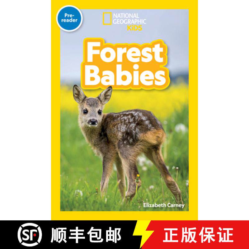 【3-4周达】Forest Babies (National Geographic Kids Readers, Pre-Reader) [9781426339820]