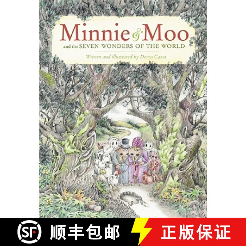 【3-4周达】Minnie & Moo and the Seven Wonders of the World [9780689853302]