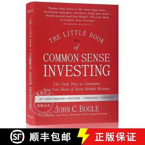 现货 精装 常识投资小书 The Little Book Of Common Sense Investing, Updated And Revised: The Only Way T... [9781119404507]
