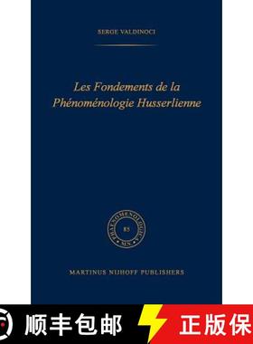【3-4周达】Les Fondements de la Phénoménologie Husserlienne [9789024725045]