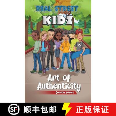 【3-4周达】Real Street Kidz : Art of Authenticity (multicultural book series for preteens 7-to-12-yea... [9780996210225]