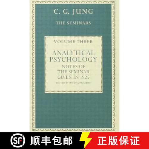 【3-4周达】Analytical Psychology: Notes of the Seminar Given in 1925 by C.G. Jung [9780415862059]