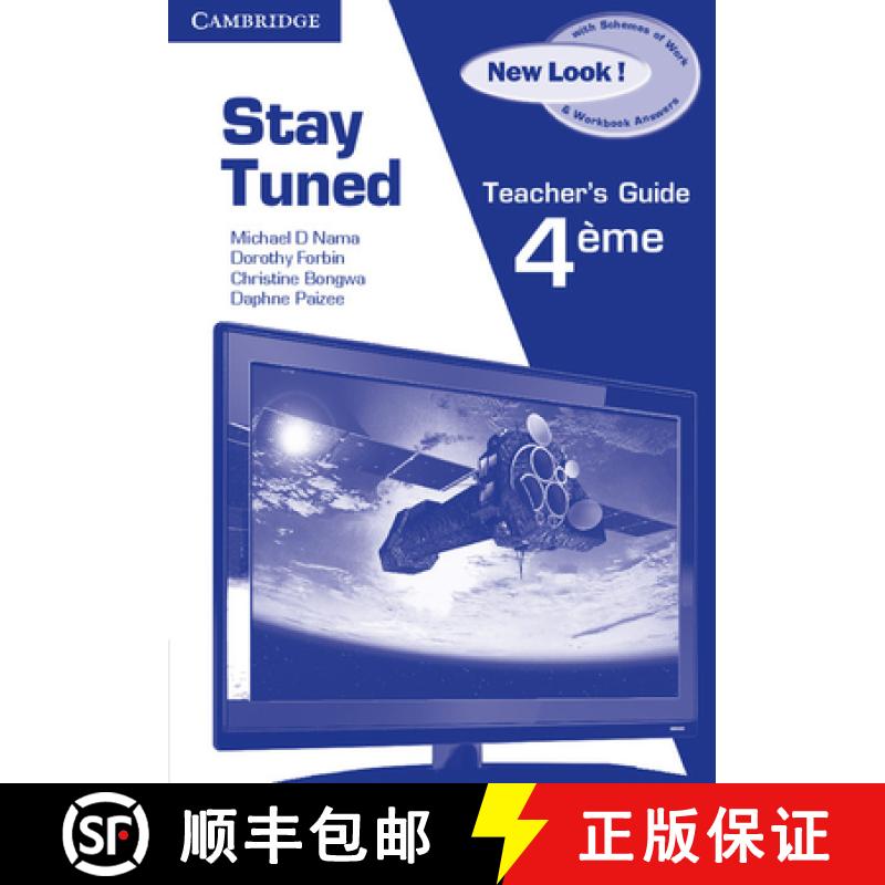 【3-4周达】Stay Tuned New Look! Teacher's Book for 4eme [9780521159548]