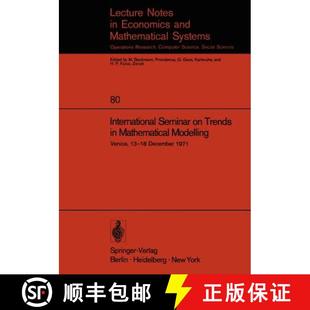4周达 Seminar December Venice International Modelling Mathematical 9783540061441 1971 Trends