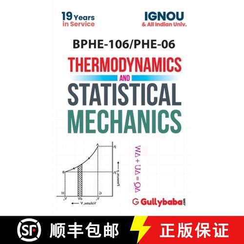 【3-4周达】BPHE-106 Thermodynamics and Statistical Mechanics [9789388149808]