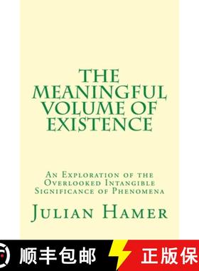 【3-4周达】The Meaningful Volume of Existence: An Exploration of the Overlooked Intangible Significan... [9780692511800]