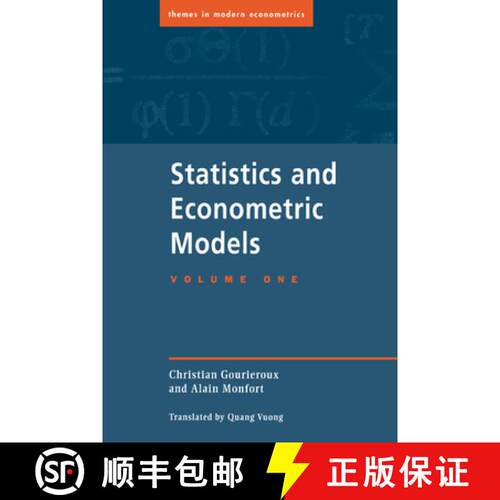 【3-4周达】精装 Statistics and Econometric Models: Volume 1, General Concepts, Estimation, Prediction... [9780521405515]