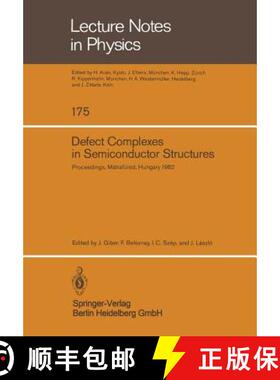 【3-4周达】Defect Complexes in Semiconductor Structures : Proceedings of the International School Hel... [9783540119869]