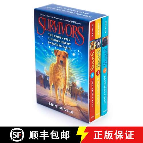 【3-4周达】Survivors Box Set: The Empty City/A Hidden Enemy/Darkness Falls [9780062342836]