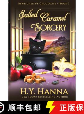 【3-4周达】Salted Caramel Sorcery (LARGE PRINT): BEWITCHED BY CHOCOLATE Mysteries ~ Book 7 [9781922436443]