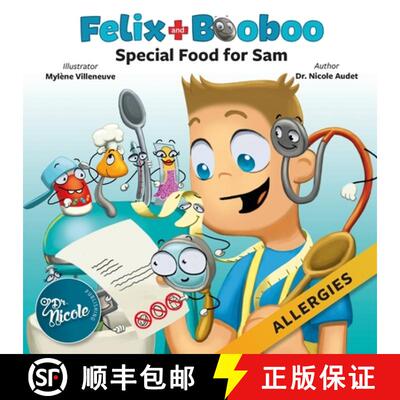 【3-4周达】Special Food for Sam: Allergies [9781998096206]