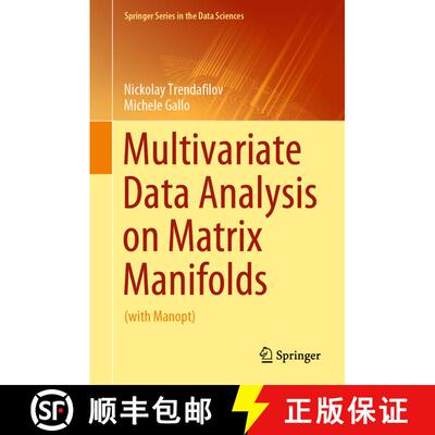 【3-4周达】精装 Multivariate Data Analysis on Matrix Manifolds: (with Manopt) [9783030769734]