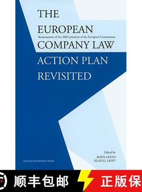 【3-4周达】The European Company Law Action Plan Revisited : Reassessment of the 2003 priorities of th... [9789058678058]